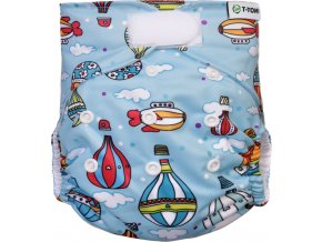 TTOMI T-TOMI Plena kalhotková AIO - přebalovací set suchý zip, air balloons