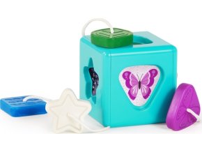 BABY EINSTEIN BABY EINSTEIN Hračka senzorická vkládací Match&Grasp Block™ 6m+