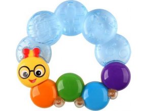 BABY EINSTEIN BABY EINSTEIN Kousátko plněné vodou Teether-pillar™ modrá 3m+