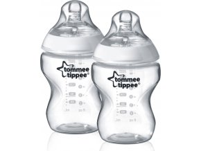 TOMMEE TIPPEE Kojenecká lahev, ANTI-COLIC, 0+, 260 ml, 2ks