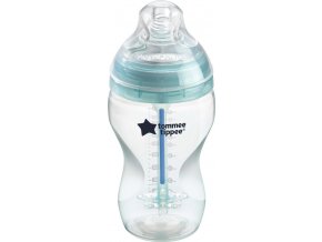 TOMMEE TIPPEE Kojenecká lahev advanced ANTI-COLIC, střední  průtok, 0+, 340 ml, 1ks