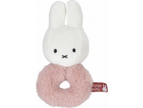 Little Dutch Chrastítko králíček Miffy Fluffy Pink