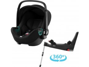 BRITAX Autosedačka Baby-Safe 3 i-Size Flex Base 5Z Bundle