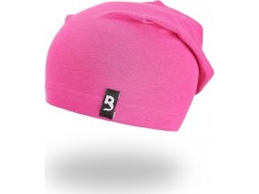 Little Angel Čepice smyk spadlá BARIDI Outlast® - růžová (Velikost 5 | 49-53 cm)