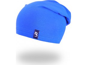 Little Angel Čepice smyk spadlá BARIDI Outlast® - modrá royal (Velikost 5 | 49-53 cm)