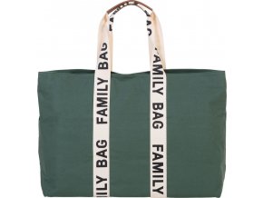 Childhome Cestovní taška Family Bag Canvas Green