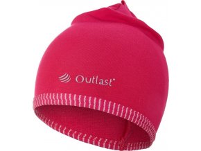 Little Angel Čepice smyk lemovaná Outlast ® - sytě růžová