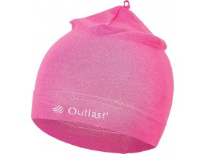 Little Angel Čepice smyk natahovací Outlast ® - růžová (Velikost 1 | 36-38 cm)