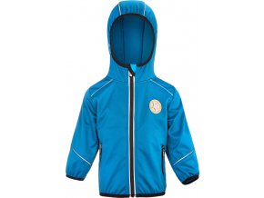 Little Angel bunda softshell STRETCH - petrolej (Velikost 86)