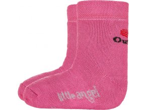 Little Angel ponožky celofroté Outlast® - růžová