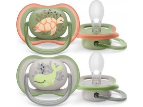 PHILIPS AVENT Philips AVENT Šidítko Ultra air Obrázek 6-18m chlapec (moře), 2ks