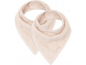 Jollein Bryndáček bandana 2ks Pale Pink