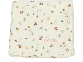 enie baby Mušelínová plenka 70x70cm Nelsi béžová - 1ks