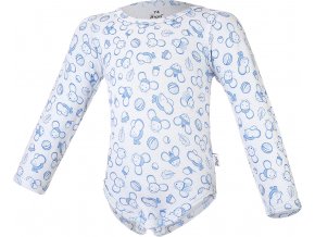 Little Angel body tričko smyk TISK Outlast® - sv.ledově modrá myšky
