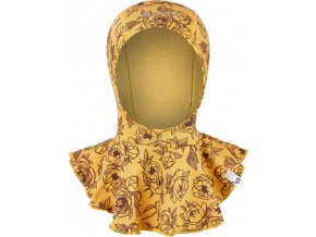 Little Angel kukla smyk TISK Outlast® - oliva pivoňky (Velikost 3 | 42-44 cm)