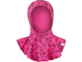 Little Angel kukla smyk TISK Outlast® - růžová pivoňky (Velikost 3 | 42-44 cm)