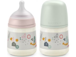 SUAVINEX l Láhev kojenecká 150 fyz S Walk - růžová (Varianta SUAVINEX l Láhev kojenecká 150 fyz S Walk - růžová)