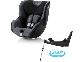 BRITAX Autosedačka set Dualfix 5Z + Flex Base 5Z