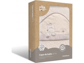 INTERBABY | OSUŠKA froté Ovečka - krémová