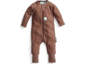 ERGOPOUCH ERGOPOUCH Overal na spaní organická bavlna Layers Cocoa 3-6 m, 6-8 kg, 1 tog