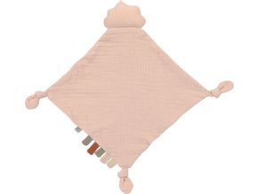 LÄSSIG BABIES LÄSSIG Baby Comforter 2024 Little Universe Cloud powder pink (Varianta LÄSSIG Baby Comforter 2024 Little Universe Cloud powder pink)