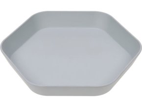 LÄSSIG BABIES LÄSSIG Plate Geo 2023 grey-blue (Varianta LÄSSIG Plate Geo 2023 grey-blue)