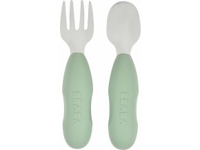 Beaba První trénovací příbor 2-dílný Sage Green