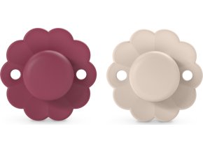 SUAVINEX | Dudlík SX PRO fyziologický 2 KS WONDER 6/18m - Viva Magenta + Mauve Chalk