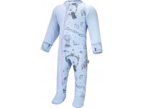 Little Angel overal tenký TISK DR Outlast® - sv.modrá louka (Velikost 62)