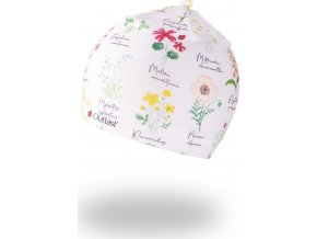 Little Angel Čepice tenká TISK Outlast® - herbář (Velikost 1 | 36-38 cm)