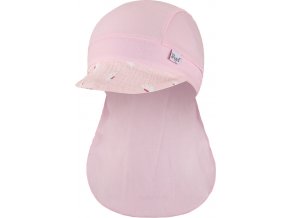 Little Angel kšiltovka tenká pirát Outlast® - růžová baby/sv.růžová kopretiny (Velikost 2 | 39-41 cm)