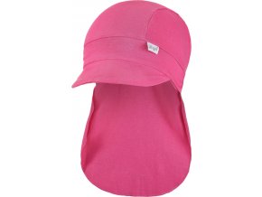 Little Angel kšiltovka tenká pirát Outlast® - tm.růžová (Velikost 2 | 39-41 cm)