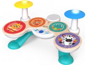 BABY EINSTEIN BABY EINSTEIN Hračka hudební Set bubnů Together in Tune Drums™ Connected Magic Touch™ HAPE 12m+