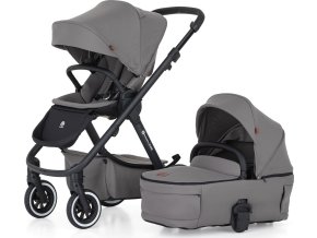 PETITEMARS PETITE&MARS Kočárek kombinovaný ICON 2V1 Dove Grey LITE AIR