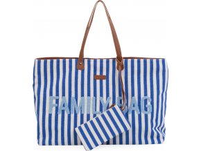 Childhome Cestovní taška Family Bag Canvas Electric Blue