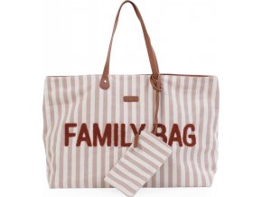 Childhome Cestovní taška Family Bag Canvas Nude