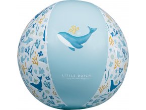 Little Dutch Nafukovací míč Ocean Dreams Blue