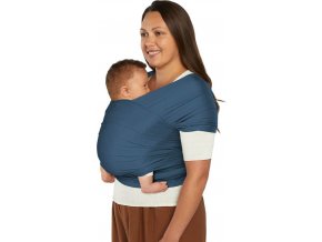 ERGOBABY | ŠÁTEK/Aura Sustainably Sourced Mesh Baby Wrap - Twilight Navy