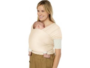 ERGOBABY | ŠÁTEK/Aura Sustainably Sourced Knit Baby Wrap - Cream