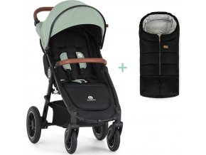 PETITEMARS PETITE&MARS Kočárek sportovní Street2 Air Oak Iron Green + PETITE&MARS fusak Jibot ZDARMA