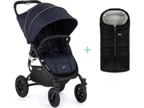 VALCO BABY VALCO BABY Kočárek sportovní Snap 4 Sport Flat Matte LTD Edition Deep Blue + PETITE&MARS fusak Jibo
