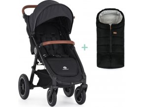 PETITEMARS PETITE&MARS Kočárek sportovní Street2 Air Oak Perfect Black + PETITE&MARS fusak Jibot ZDARMA