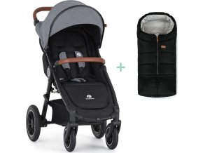 PETITEMARS PETITE&MARS Kočárek sportovní Street2 Air Oak Ultimate Grey + PETITE&MARS fusak Jibot ZDARMA