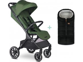 EASYWALKER EASYWALKER Kočárek sportovní Jackey2 XL Deep Green + PETITE&MARS fusak Jibot ZDARMA