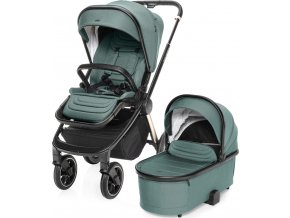 ZOPA Set Move Cross 3 + hluboká korba Move XL 3 + adaptéry (Varianta Metal Grey)
