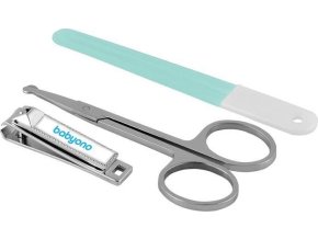 BABYONO BABYONO Set dětská manikúra mint