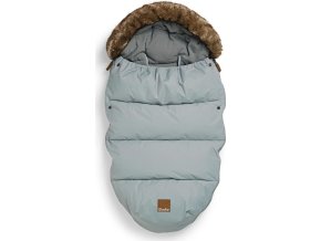 50500142193na classic footmuff pebble green front aw22 pp