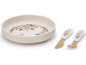 7333222020895 60246200873na silicone plate set blue garden pp