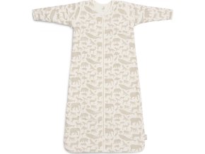 Jollein Spací pytel 2v1 70cm Animals Nougat