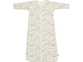 Jollein Spací pytel 2v1 70cm Animals Olive Green